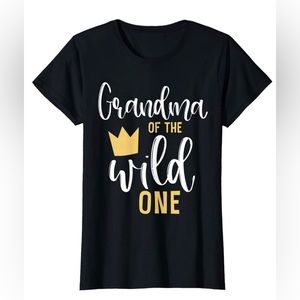 Grandma of the Wild One tee